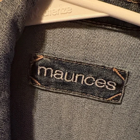 Maurices Light Blue Denim Jacket - Picture 2 of 3